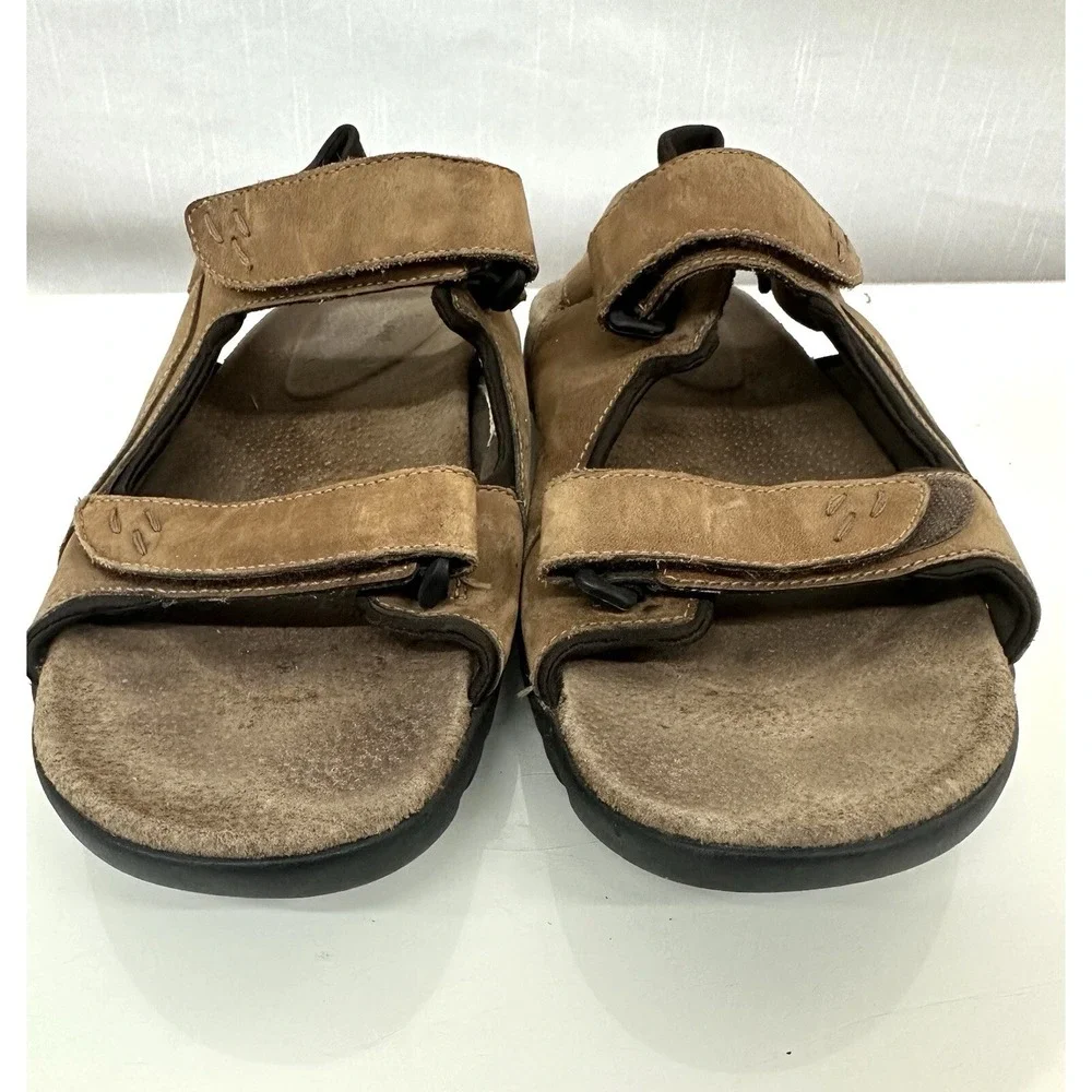 Dunham Fisherman Sandals Shoes Mens 11D Leather Outdoor Hiking Gorpcore Comfort